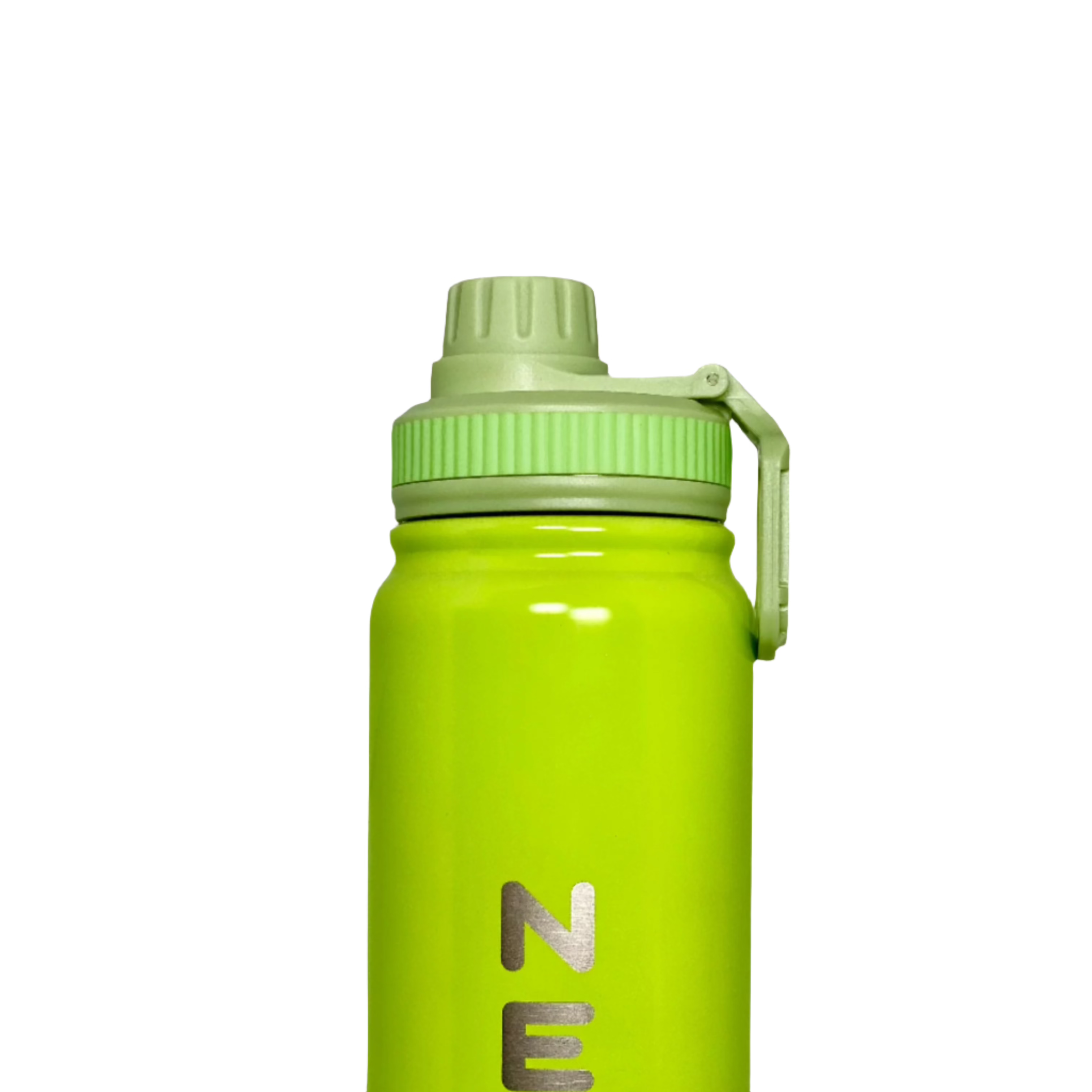 Leakproof green 800ml gym bottle – stainless steel