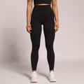 Black high-waisted leggings for women – Neart Activewear