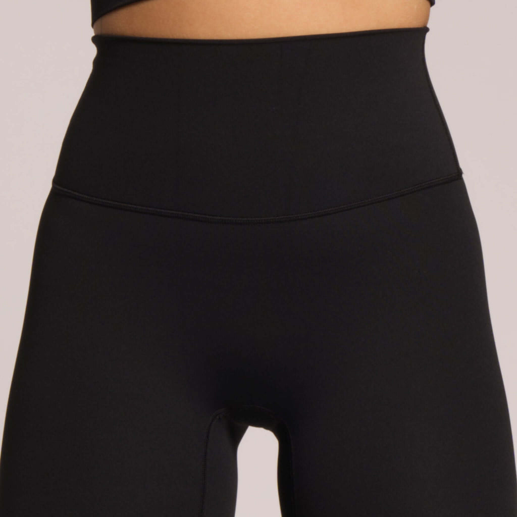 Comfortable black yoga leggings