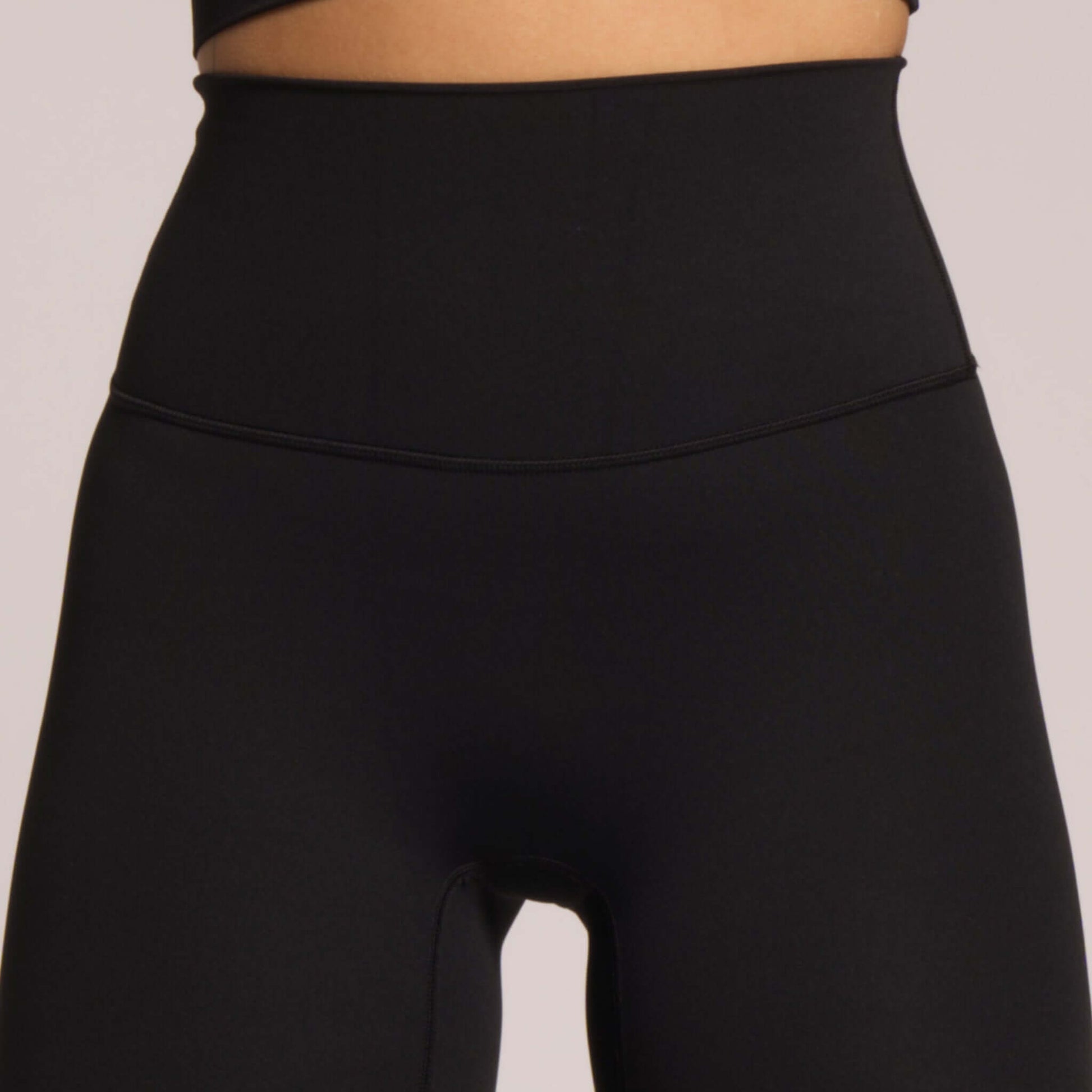 Comfortable black yoga leggings