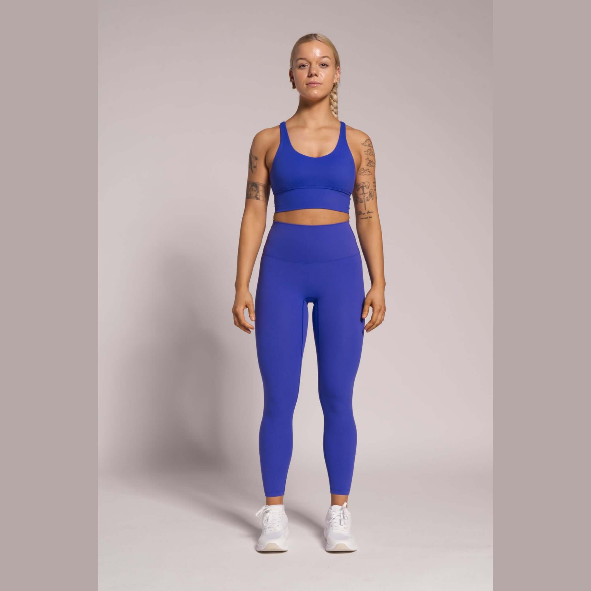 Sculpting blue workout leggings – Neart Activewear