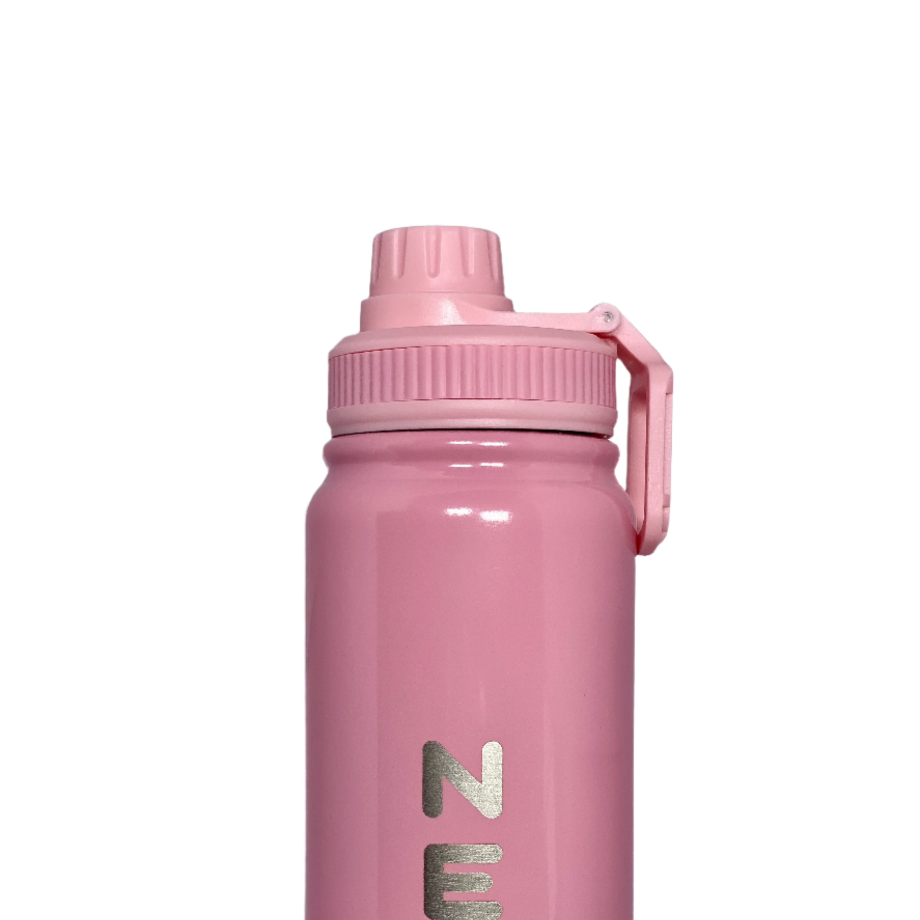 Feminine pink gym bottle – eco-friendly stainless steel