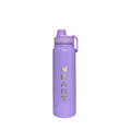 Purple 800ml stainless steel bottle – leakproof & BPA-free