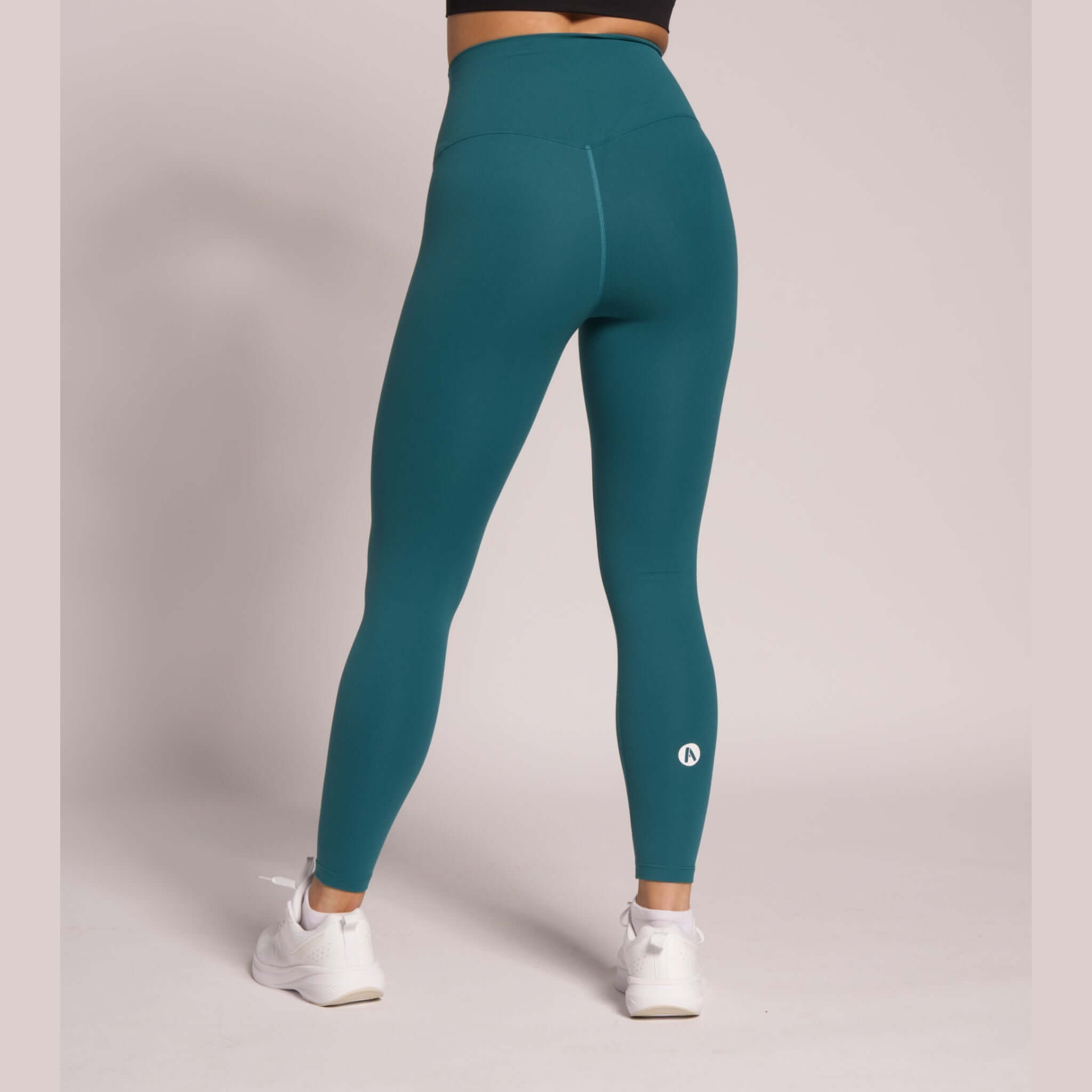 Breathable sea green gym leggings – Neart Activewear