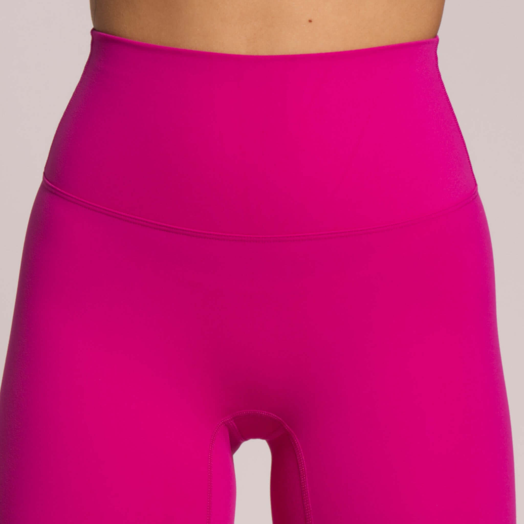 Feminine and functional pink activewear leggings
